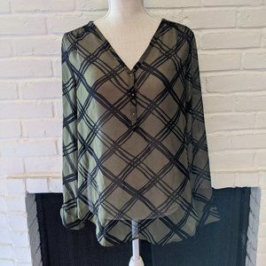 Banana Republic Sheer Blouse